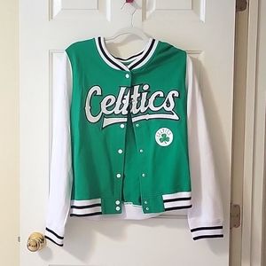 Celtics Snap button Jacket